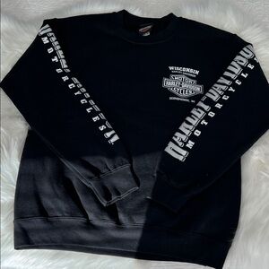 NWOT Harley Davidson Wisconsin Crew Sweatshirt